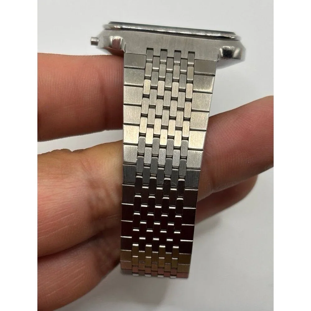 RARE Vintage 1978 Texas Instruments Starburst Digital Analog Mens Watch FOR PART